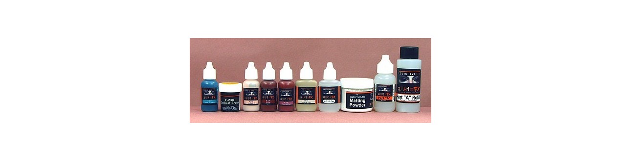 Paints for silicone dolls