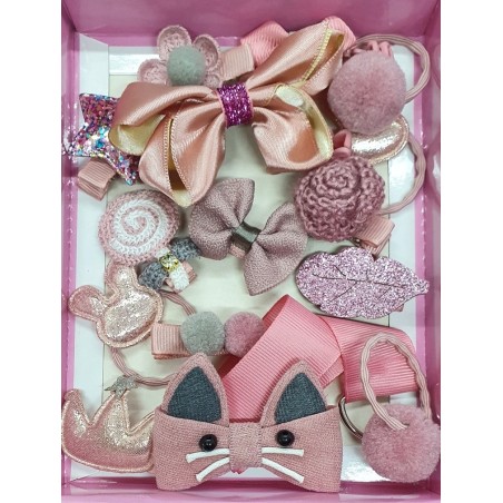 Set accessori capelli 18 pcs
