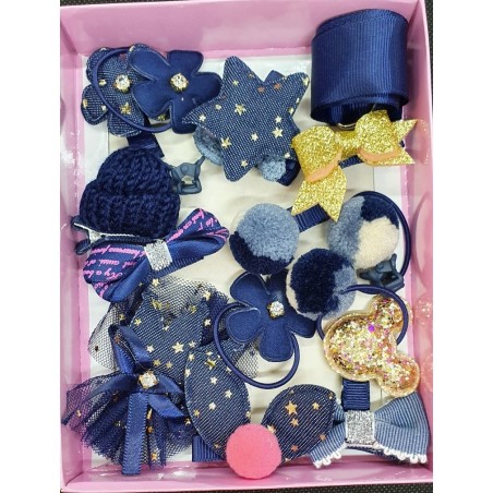 Set d'accessoires pour cheveux 18 pcs