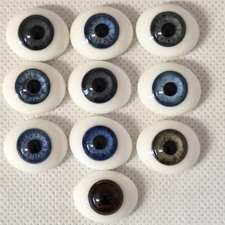 Pabol Eyes Oval - small pupil ( glass)