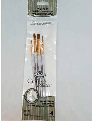 Set of 4 Value Pack brushes