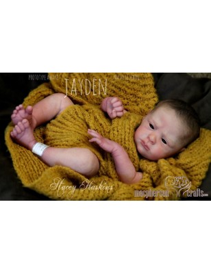 JAYDEN AWAKE ( + Tummy plate)  by Natalie Scholl