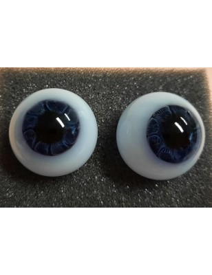 Lauscha 2 - Sclera Blu -NEWBORN (vetro)