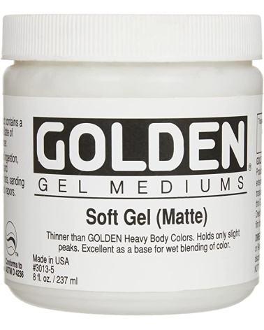 GOLDEN Soft Gel ( Matte)  236 ml