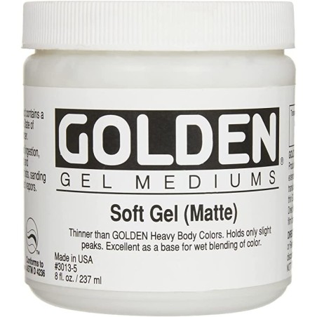 GOLDEN Soft Gel ( Matte) 236 ml