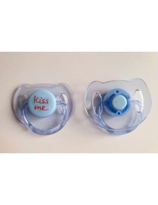 Pacifier KISS ME BLUE