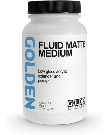GOLDEN Fluid matte Medium 236 ml