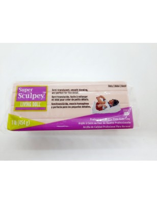 Pâte polymère Super sculpey Living Doll " Baby" 454 gr