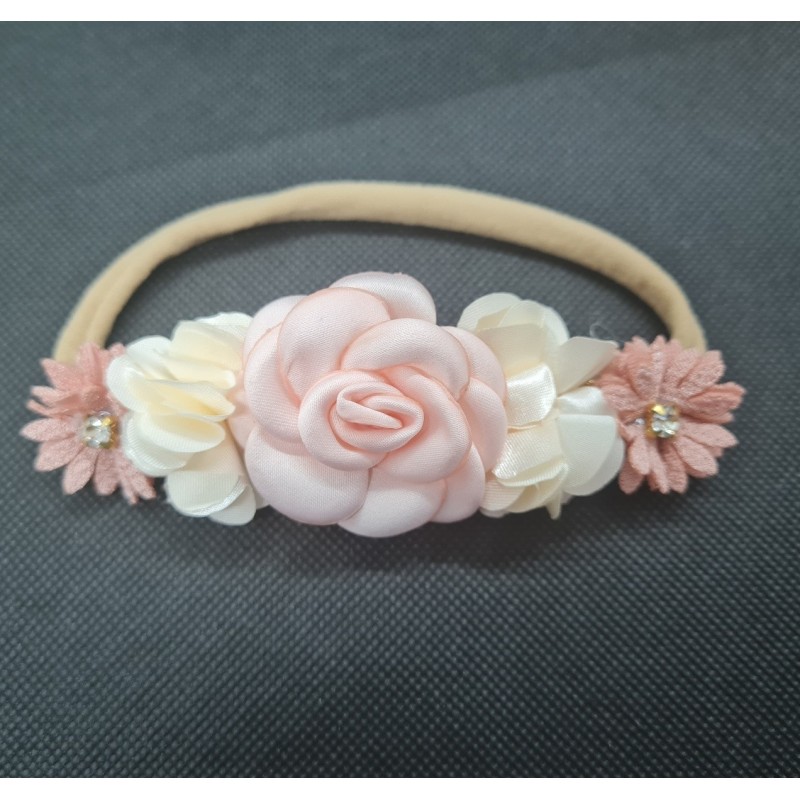 Fascia Bouquet fiori per capelli Fascia Bouquet fiori per capelli