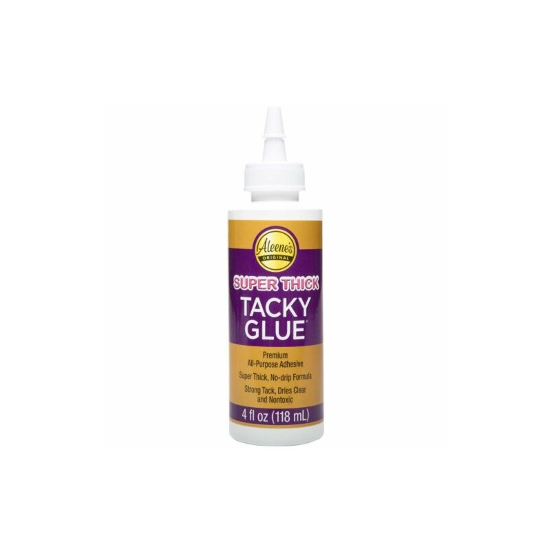 Aleene's Tacky glue SUPER Thick 4 fl oz (118 ml)