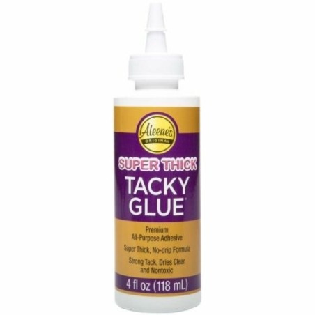 Aleene's Tacky glue SUPER Thick 4 fl oz (118 ml)