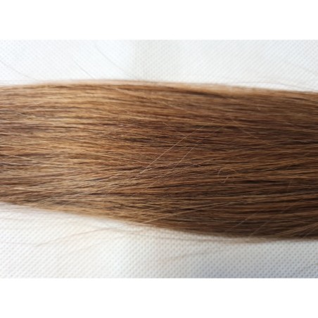 Human straight hair - Light Brown