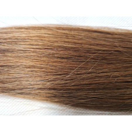 Human straight hair - Light Brown