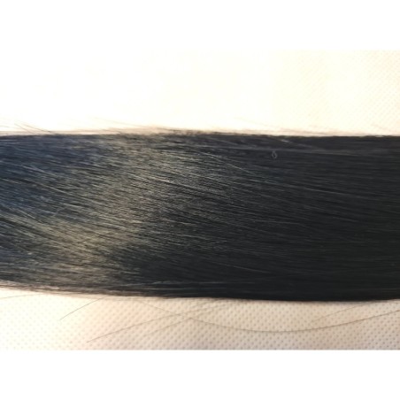 Human straight hair - Black