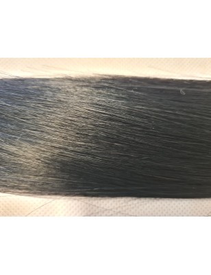 Human straight hair - Black