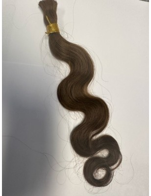 Human Wavy hair - Medium Brown