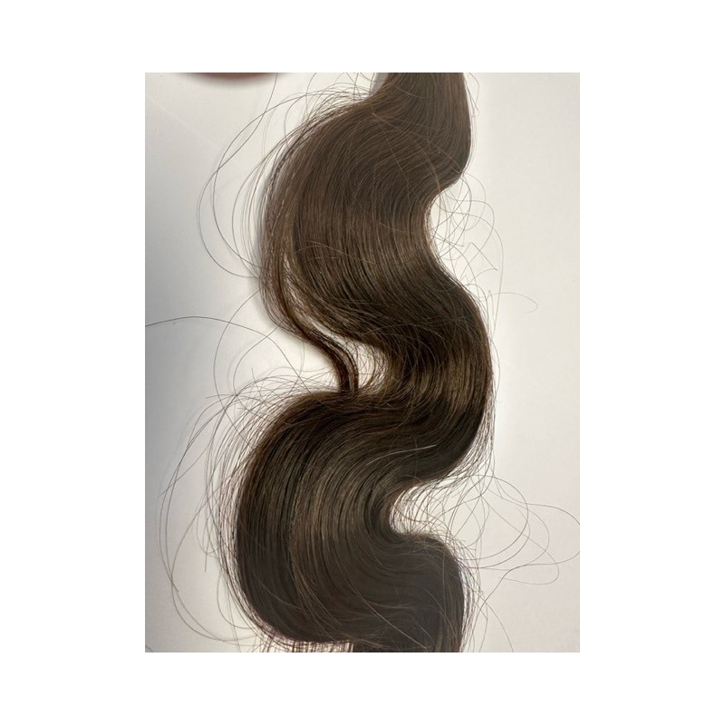Capelli Umani Ondulati - Dark Brown