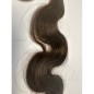 Human Wavy hair - Dark Brown