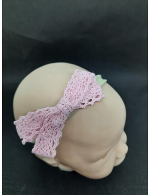 Fascia per capelli con fiocco