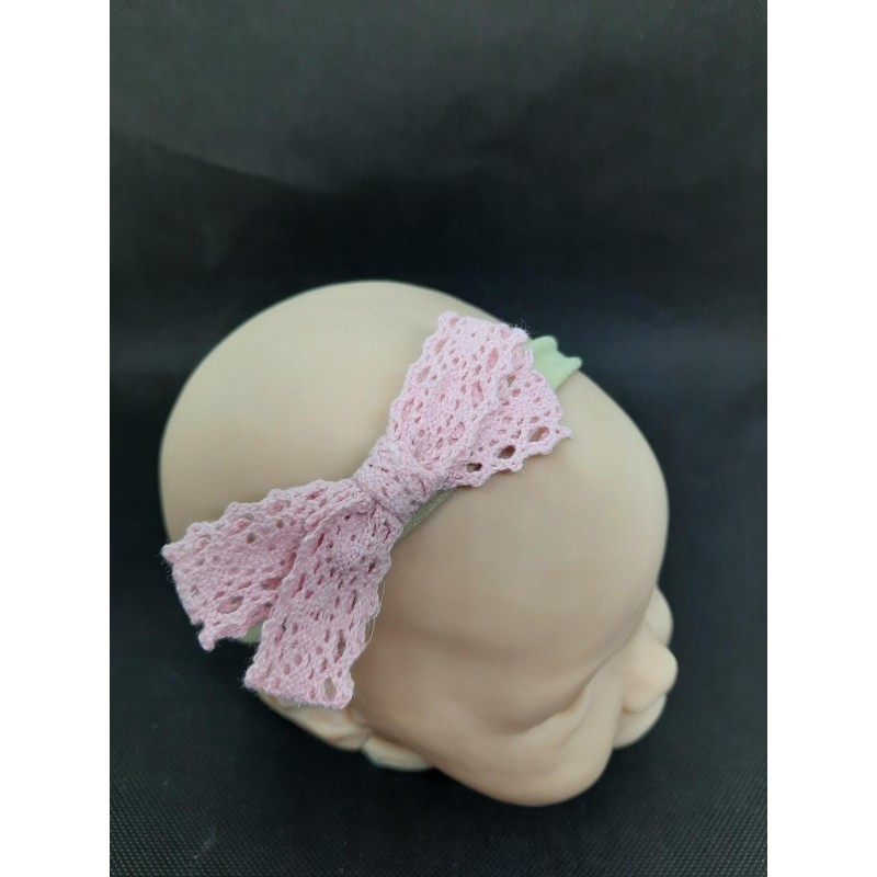 Fascia per capelli con fiocco