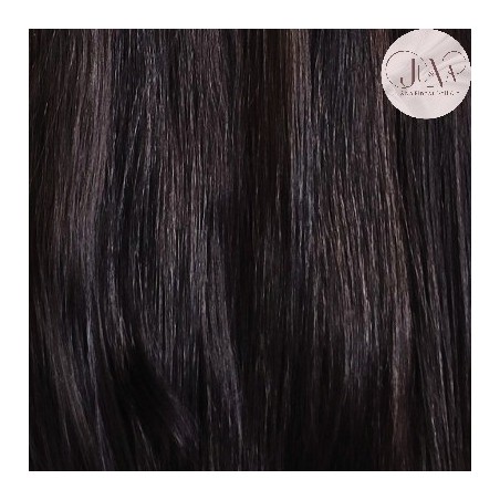 JU&NA mohair-DARK CHOCOLATE STRAIGHT