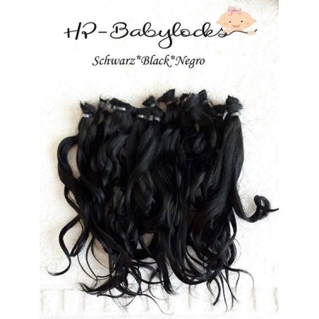 HP-babylocks by Heike Politz SCHWARZ - NEW WAVY