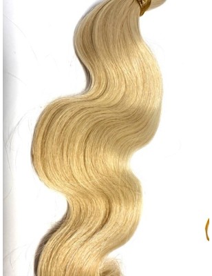 Human Wavy hair - Light Blonde