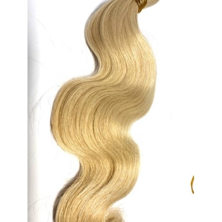 Capelli Umani Ondulati - Light Blonde