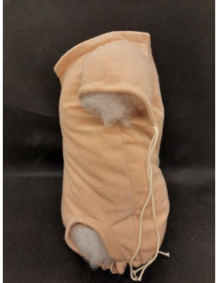Body gambe intere senza snodi W Flesh - OPEN FRONT