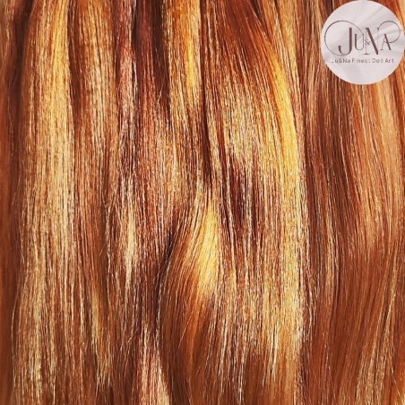 JU&NA mohair-COPPER BLONDE STRAIGHT