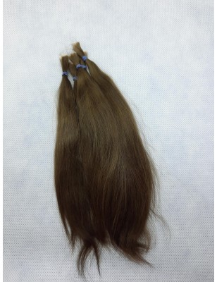 JU&NA mohair-COOL LIGHT BROWN STRAIGHT