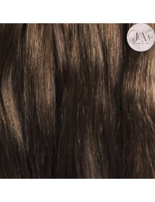 JU&NA mohair- MOCCA BROWN STRAIGHT