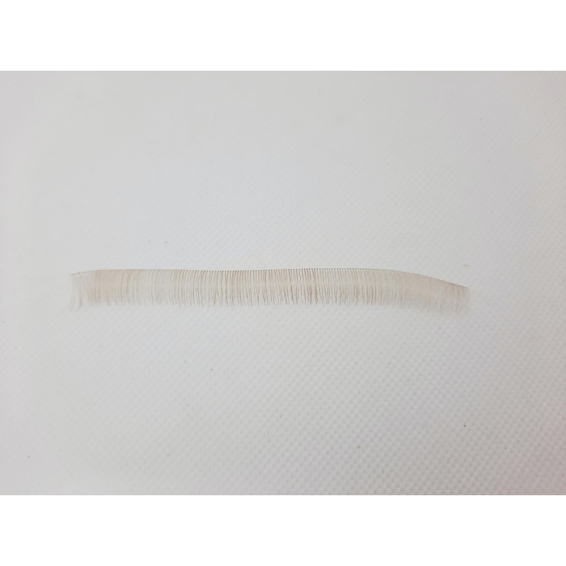 Ciglia 10 cm - Blonde - Clear thread