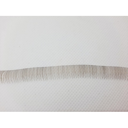 Eyelashes - Medium Brown 10 cm - Clear thread