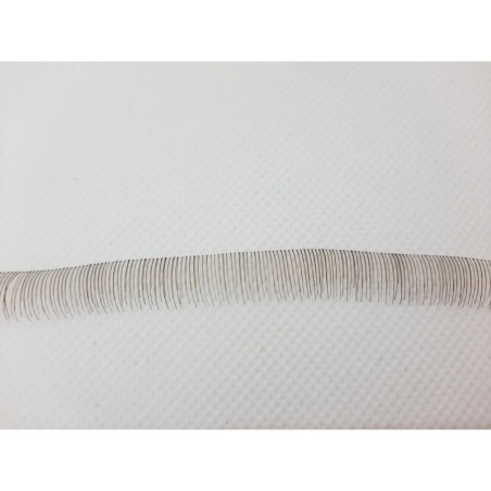 Cils 10 cm - Brun Moyen - Clear thread