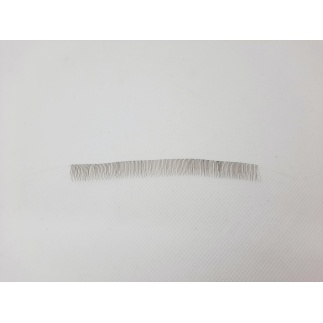 Ciglia 10 cm - Medium Brown - Clear thread