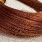 Human straight hair - Deep Red