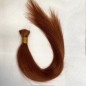 Human straight hair - Deep Red