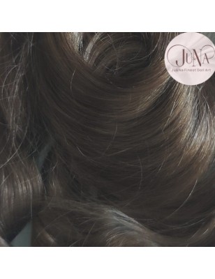 JU&NA mohair- NEW DARK BLONDE WAVY/CURLY