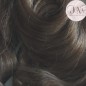 JU&NA mohair- NEW DARK BLONDE WAVY/CURLY
