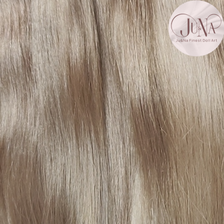 JU&NA mohair-NUDE MEDIUM BLONDE STRAIGHT