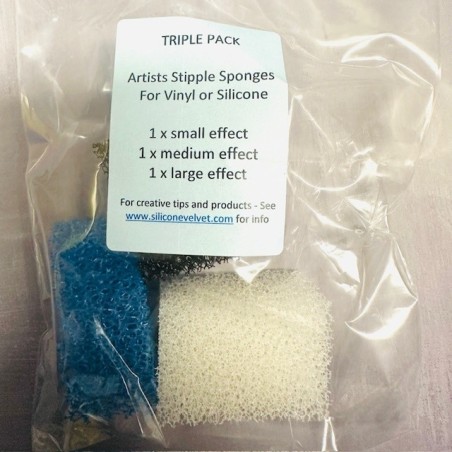 Artist STIPPLE Sponges- triple pack