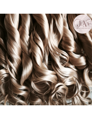 JU&NA mohair-BABY BLONDE WAVY/CURLY