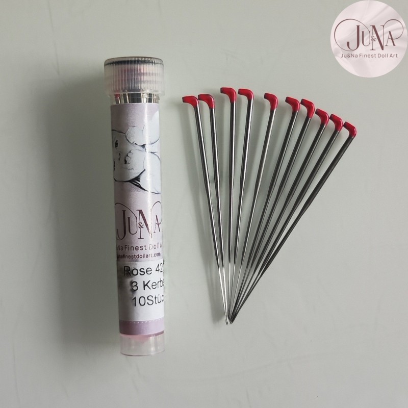 Ju&Na Set 10 aghi ROSA 42 gg Ju&Na Set 10 aghi ROSA 42 gg