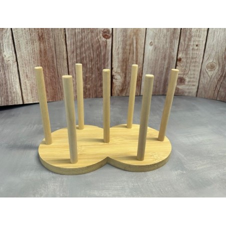Round Wood Drying Rack