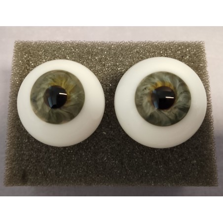 Lauscha Verde Grigio 23 - 24 mm - 2a scelta