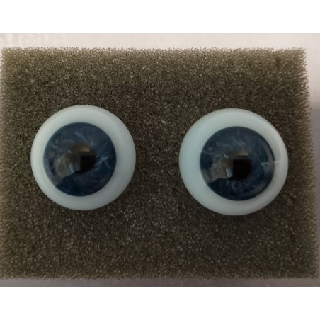 Lauscha BeBaby Design - Sclera Blu -  JUST NEWBORN BLUE 19 mm - 2a scelta