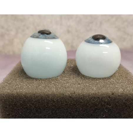 Lauscha BeBaby Design - Sclera Blu - MINERAL GREY BLUE 22 - 23 mm - 2a scelta
