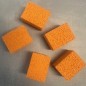 Orange artists sponges