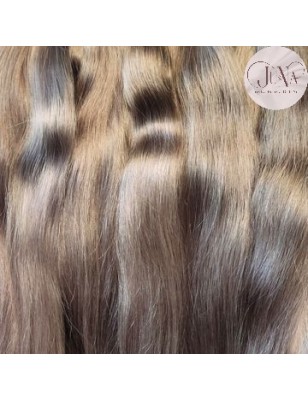 JU&NA mohair- COOL DARK BLONDE STRAIGHT